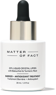 Image of MATTER OF FACT BARRIER AND ANTIOXIDANT TREATMENT vessel on white background